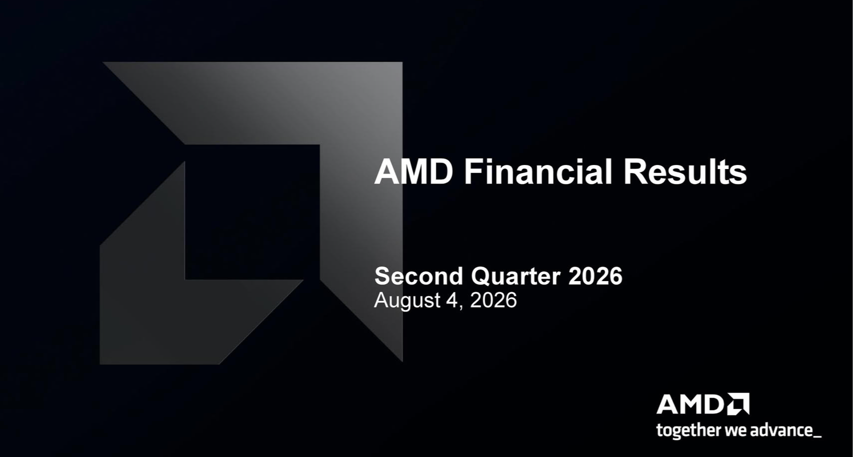 游戏业务收入下降31%，AMD公布2026年第二季度财务业绩