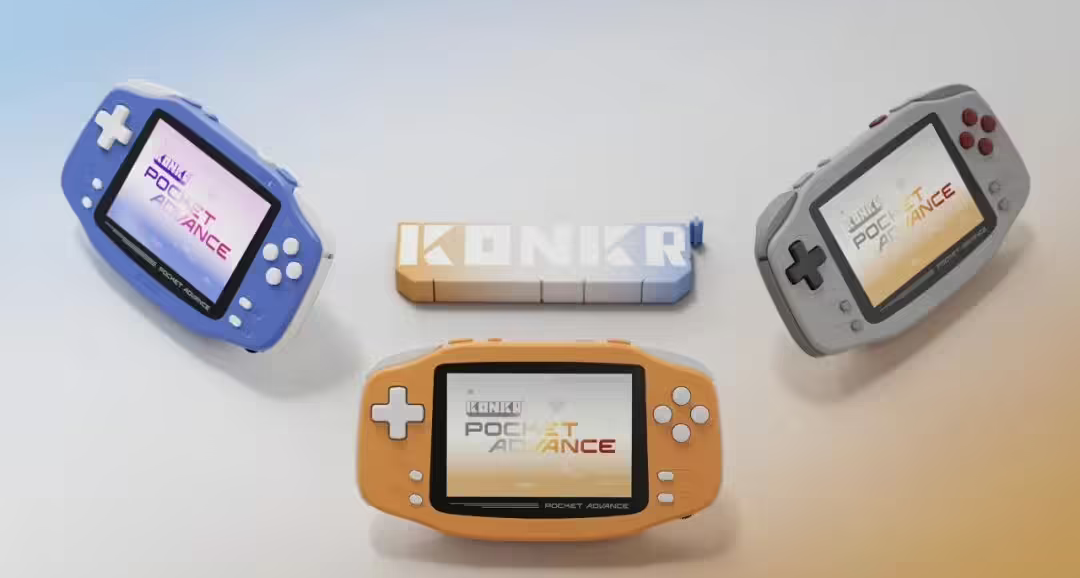 499元起！AYANEO復古掌機KONKR Pocket Advance發佈