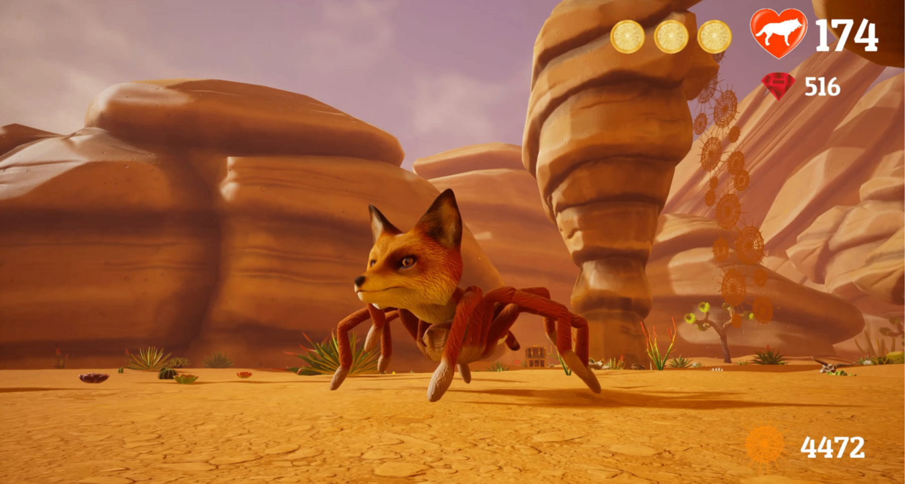EPIC除了周免还有一款发行商限免游戏可以领取《Spider Fox》