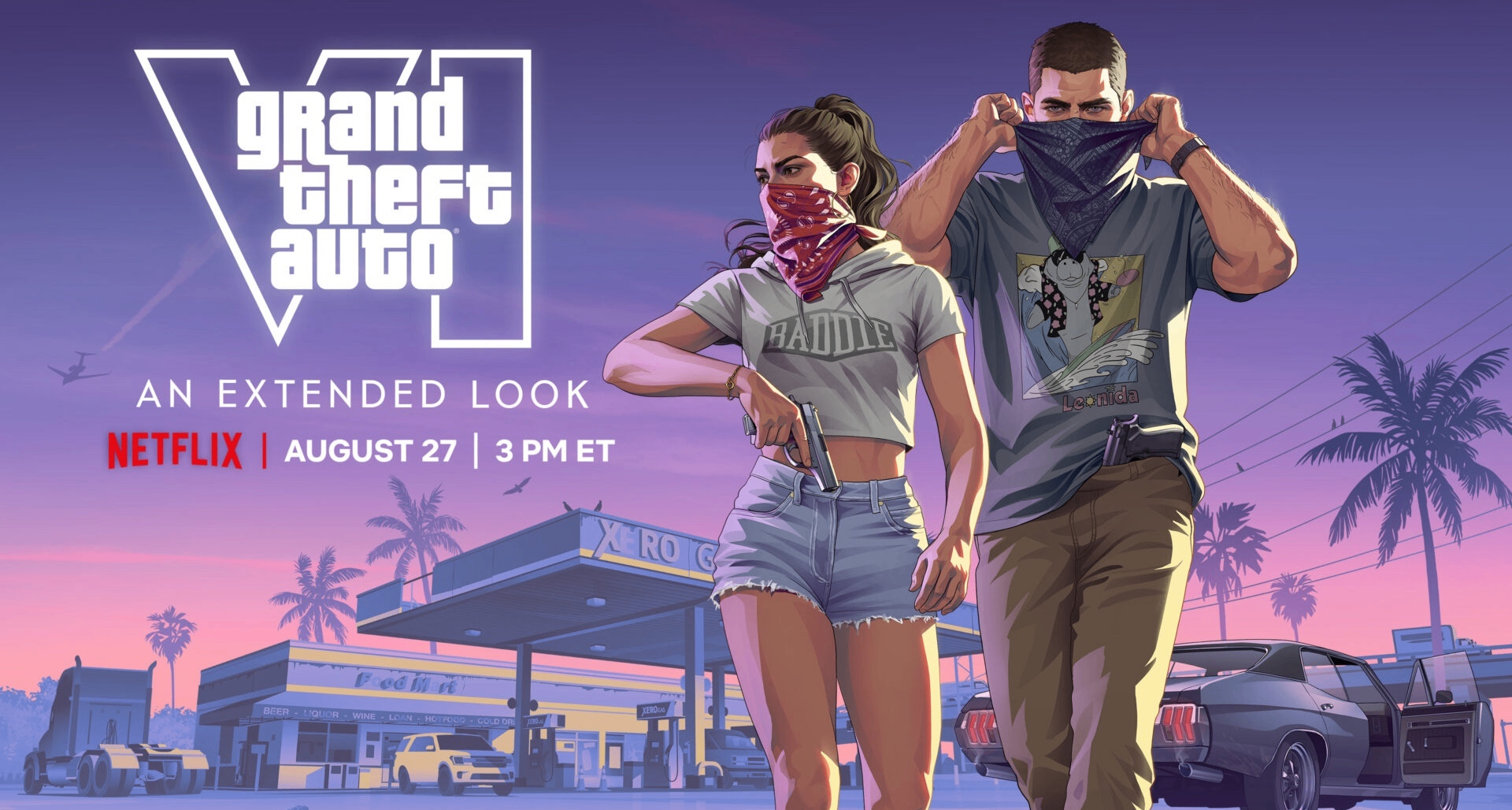 《GTA6》“深度預覽”8月28日凌晨3點Netflix獨家公開