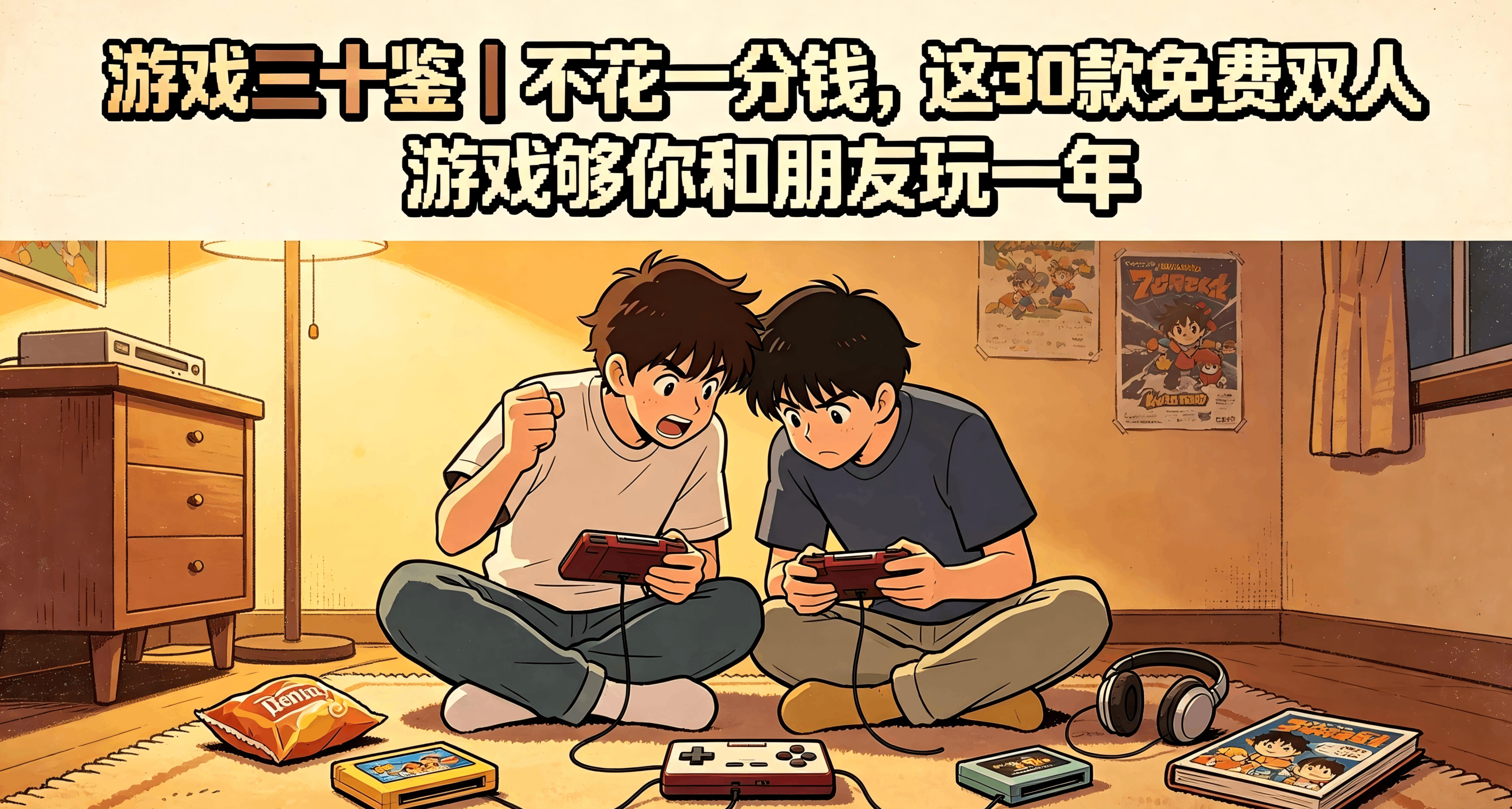 遊戲三十鑑 | 不花一分錢，這30款免費雙人遊戲夠你和朋友玩一年
