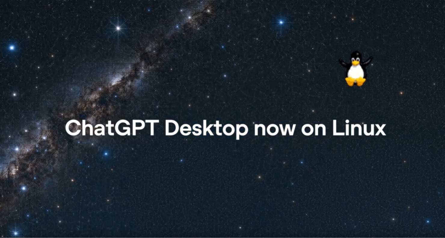 ChatGPT桌面版終於來到 Linux：首批支持 5 個發行版