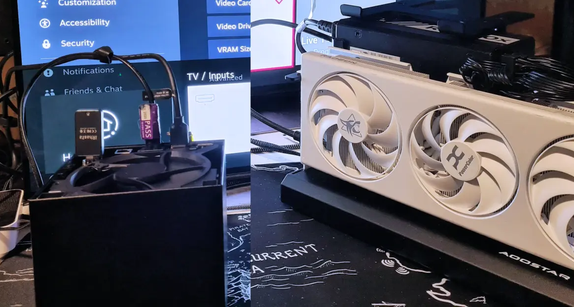 給Steam Machine外接一張RX 9070 XT？還真有人這麼幹，而且成功了