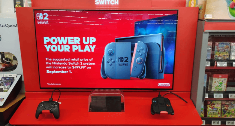 良心！任天堂提前一月通知調價，提醒大家 Switch 2 即將漲價