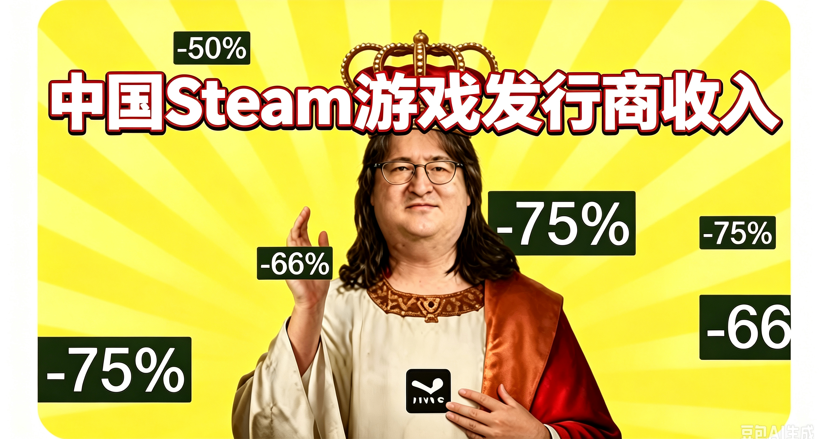 中國steam遊戲發行商收入一覽，網易第一，遊戲科學第三