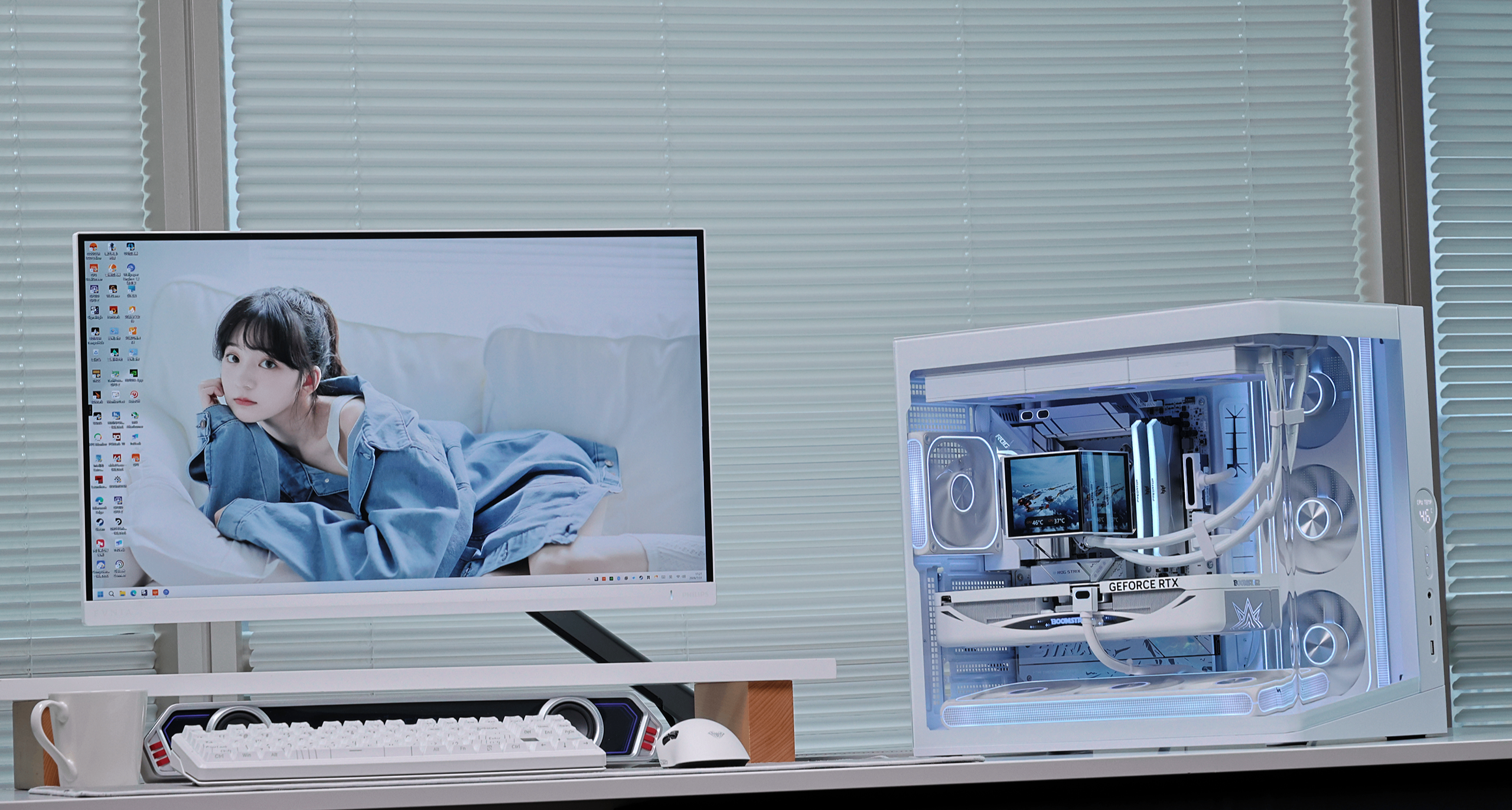 8月不讲理装机：9850X3D+5070Ti+超频三DX360+星璨辰Air海景房