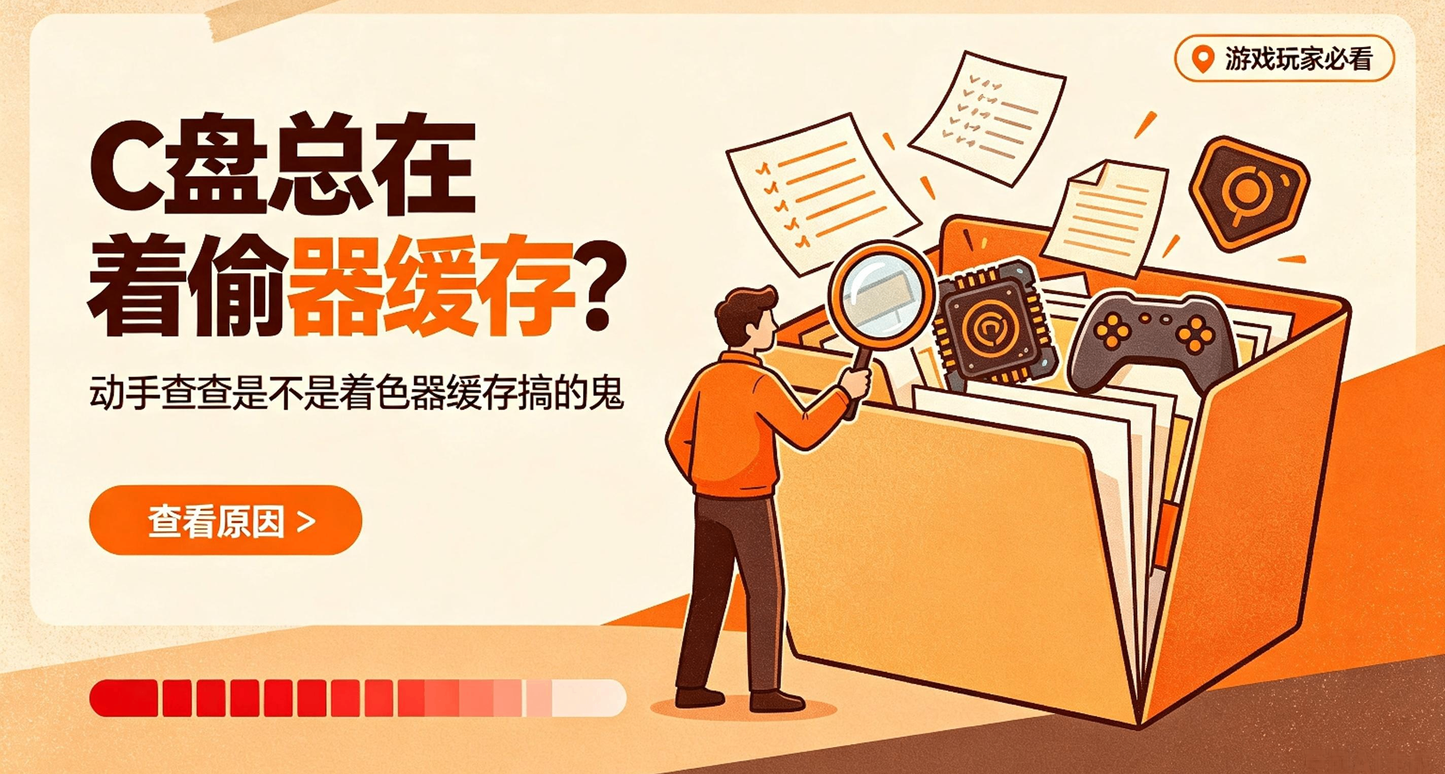 C盘总在偷偷变少？动手查查是不是着色器缓存搞的鬼
