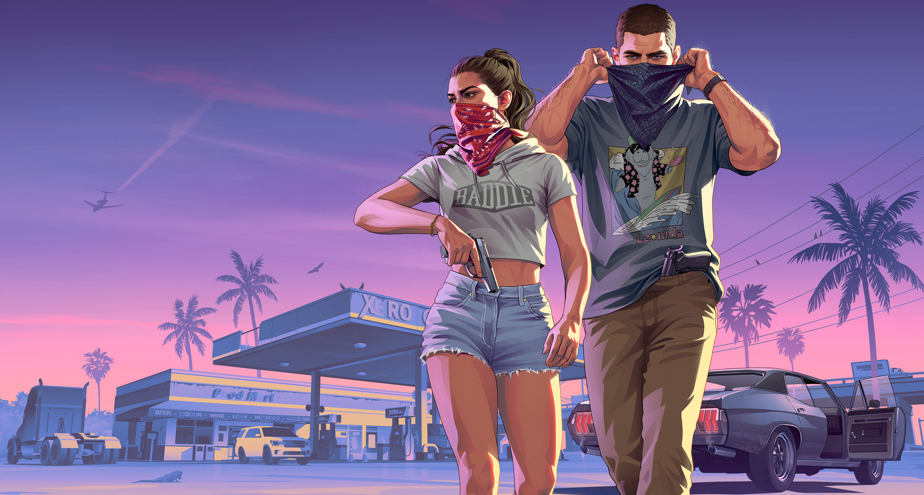 《GTA6》玩法片段和完整遊戲地圖泄露！