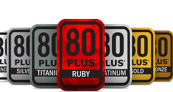 80 PLUS 電源認證新增紅寶石等級，比鈦金更頂