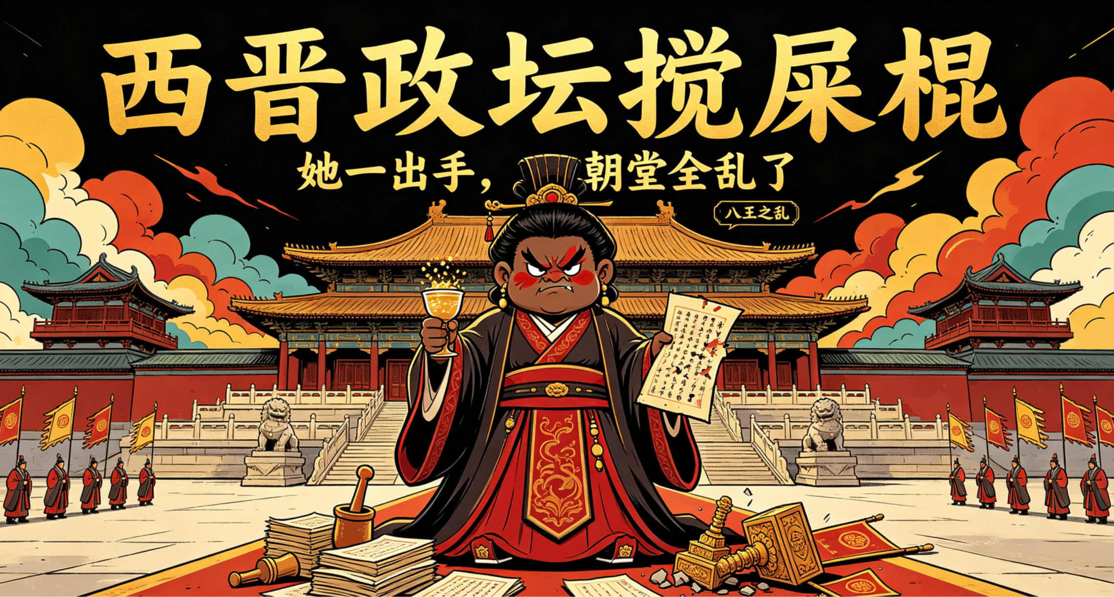 丑女无敌，西晋八王之乱的终极推手——贾南风