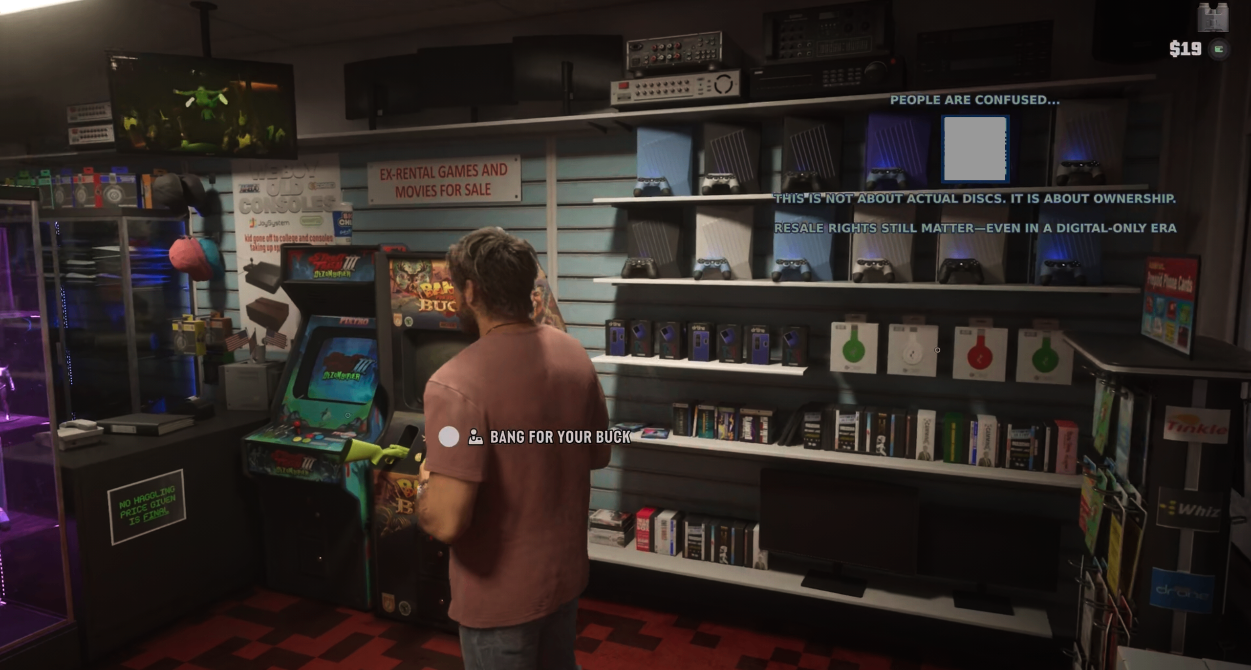 《GTA6》第十四支泄露片段：遊戲商店/實體盤、主機，耳機，手機殼