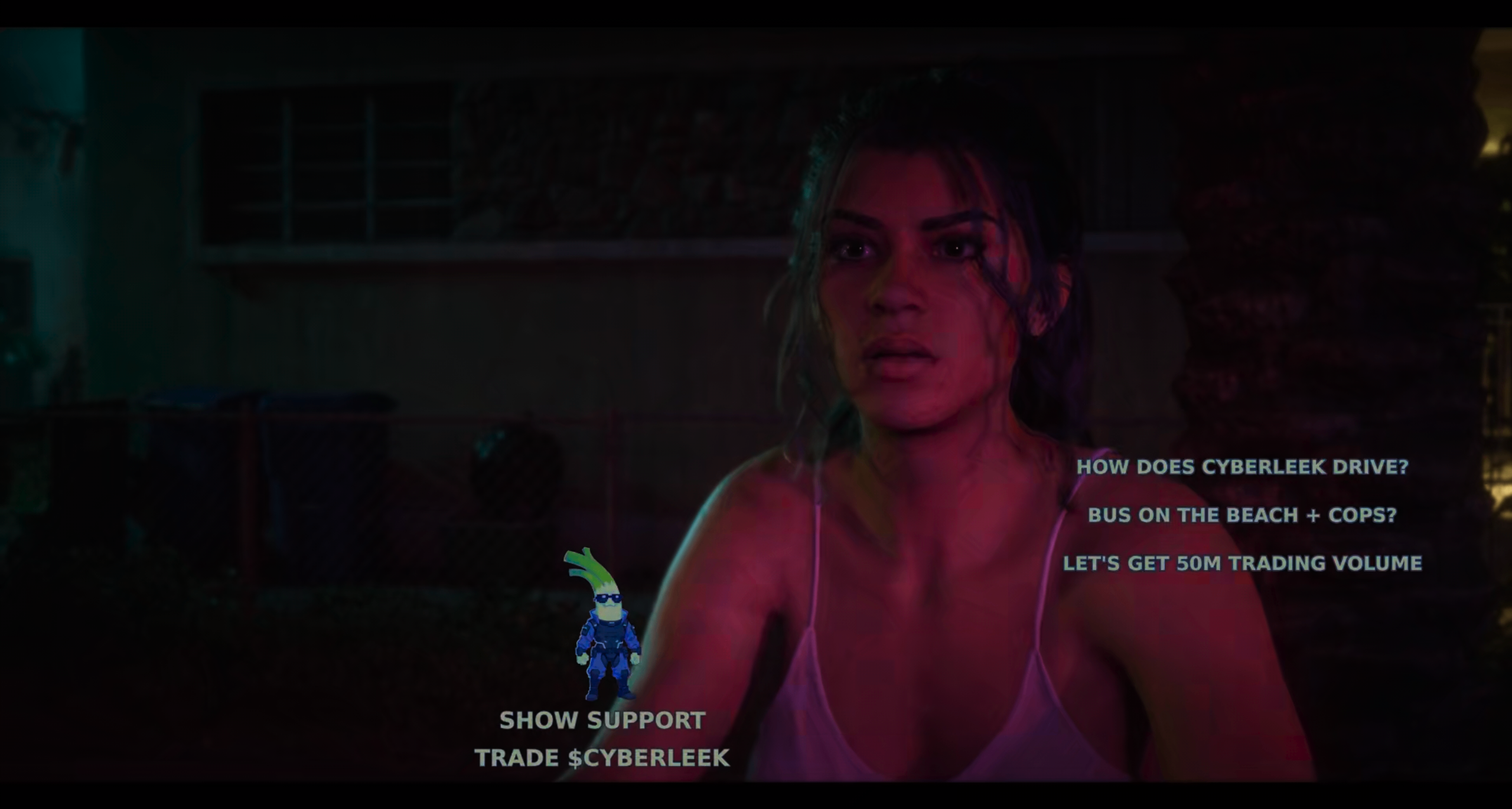 《GTA6》第十五支泄露片段：夜晚警車追緝展示，結尾露西亞露面