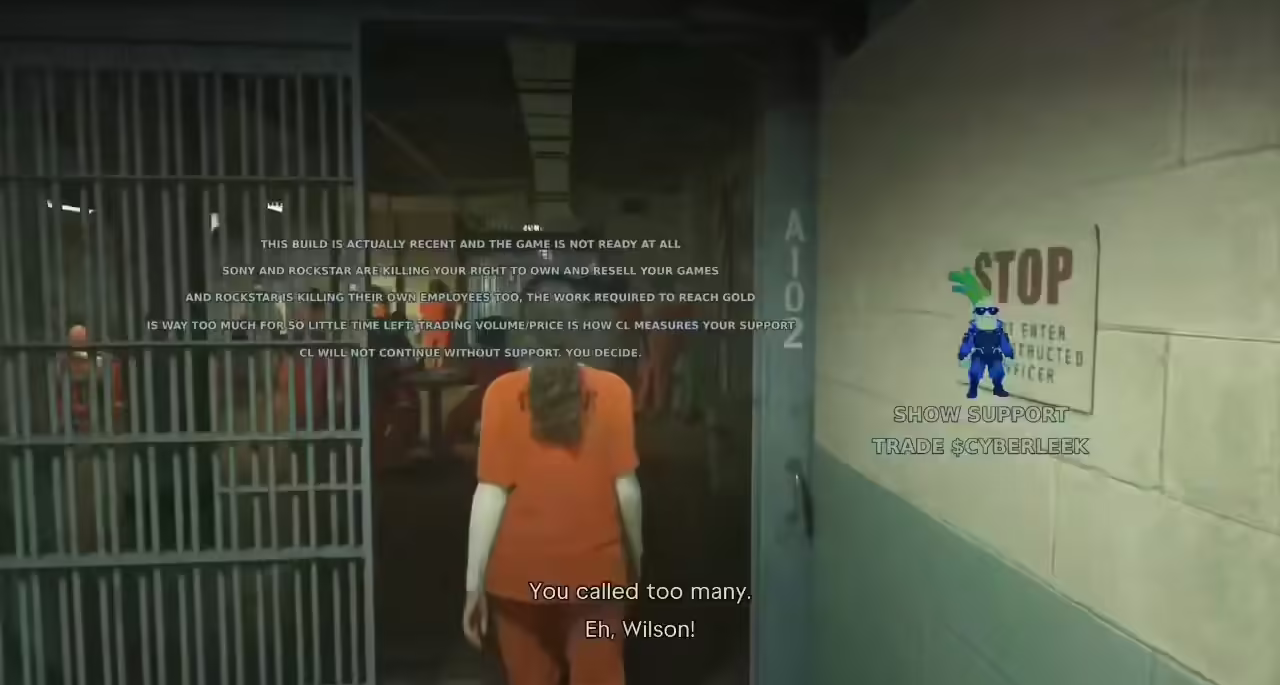 GTA6露西娅序章新片段泄露，展示餐厅与监狱场景