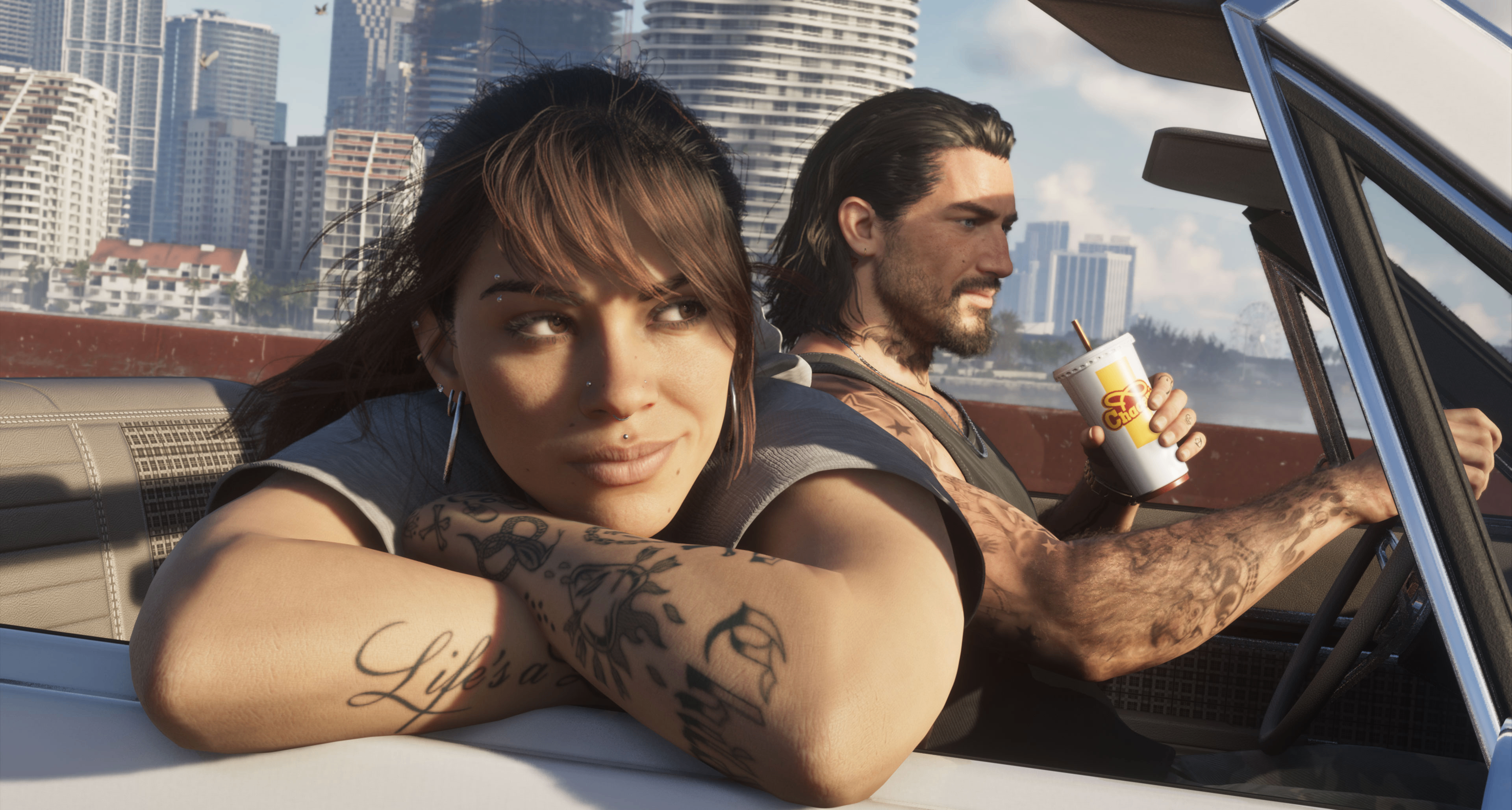 R星公布《GTA6》三张全新截图，其余26张截图现已在官网发布