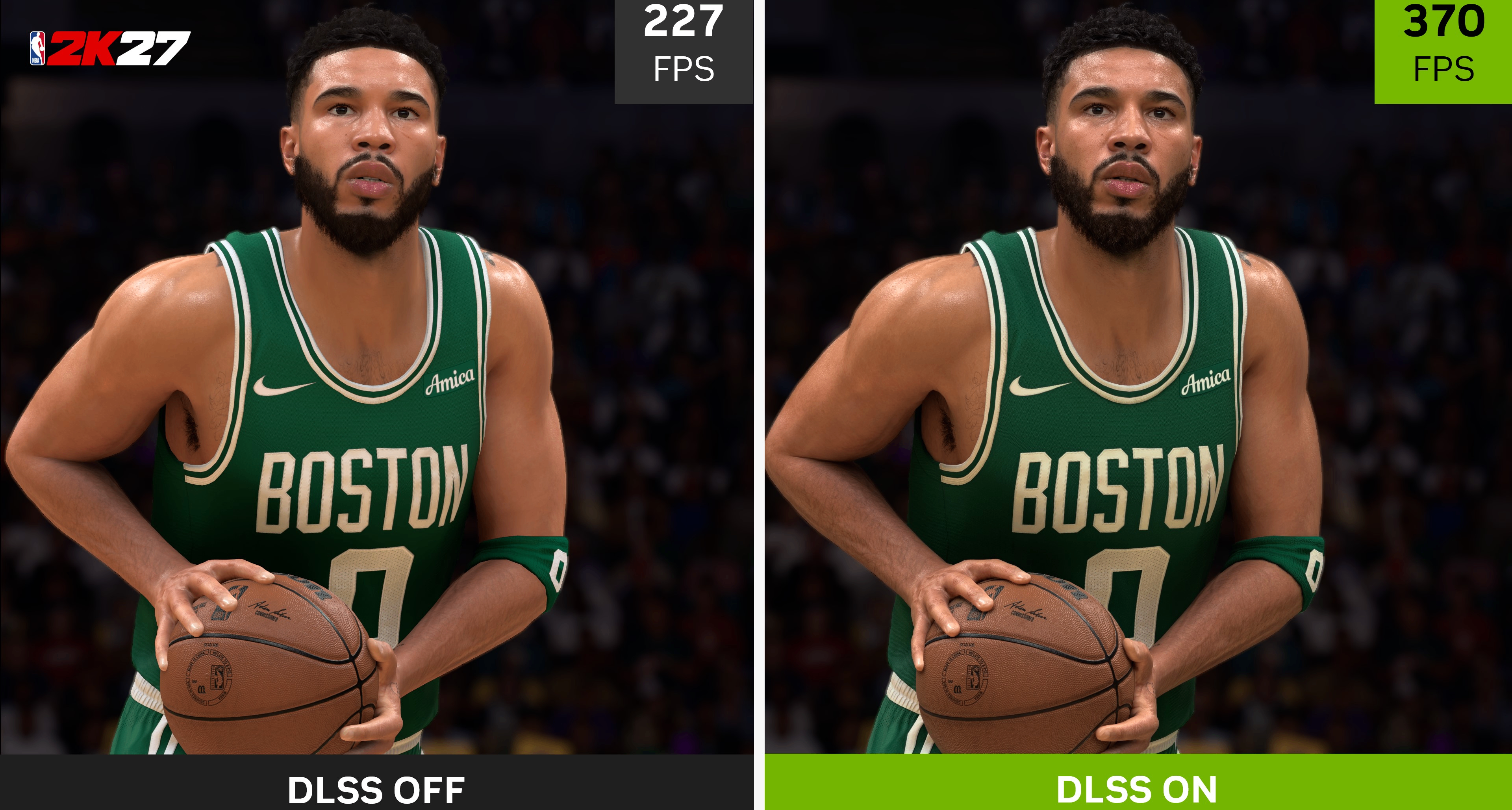 英伟达DLSS5宣布9月4日正式上线，面向所有50系，首发登陆NBA2K27