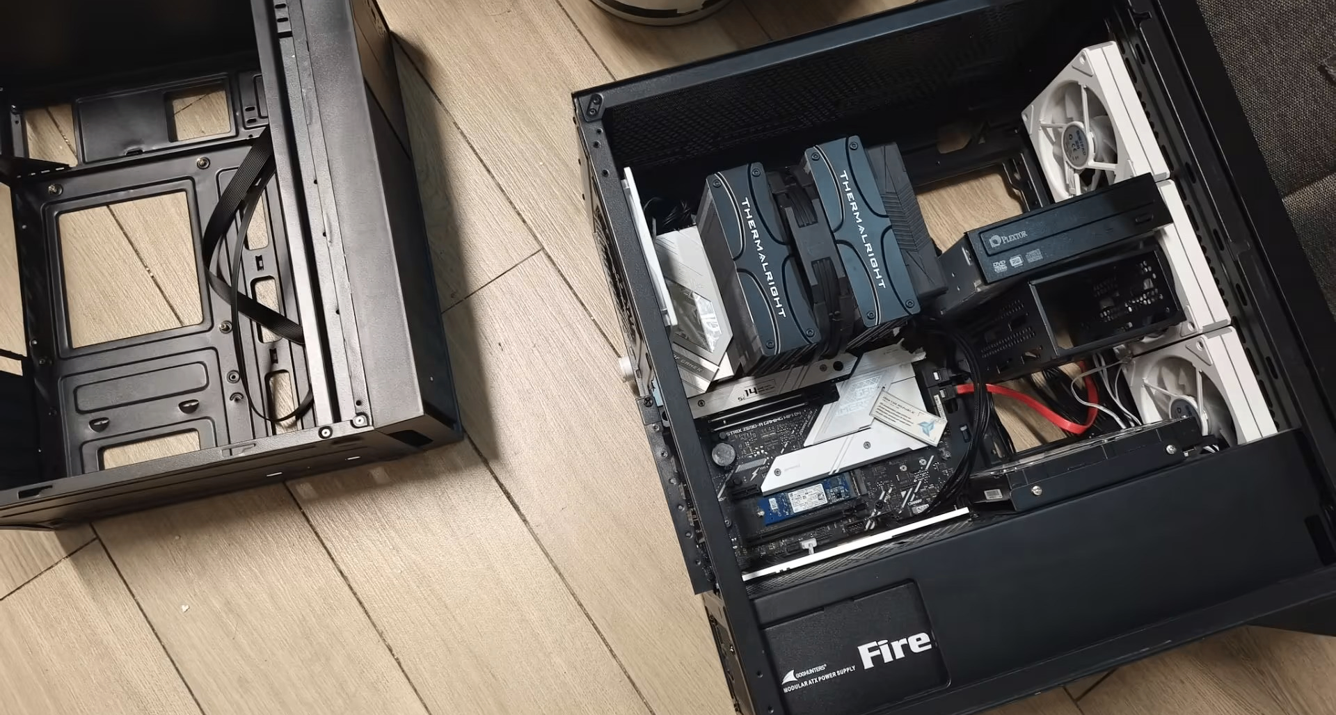 裝機記錄之三 臥式機箱+理線地獄