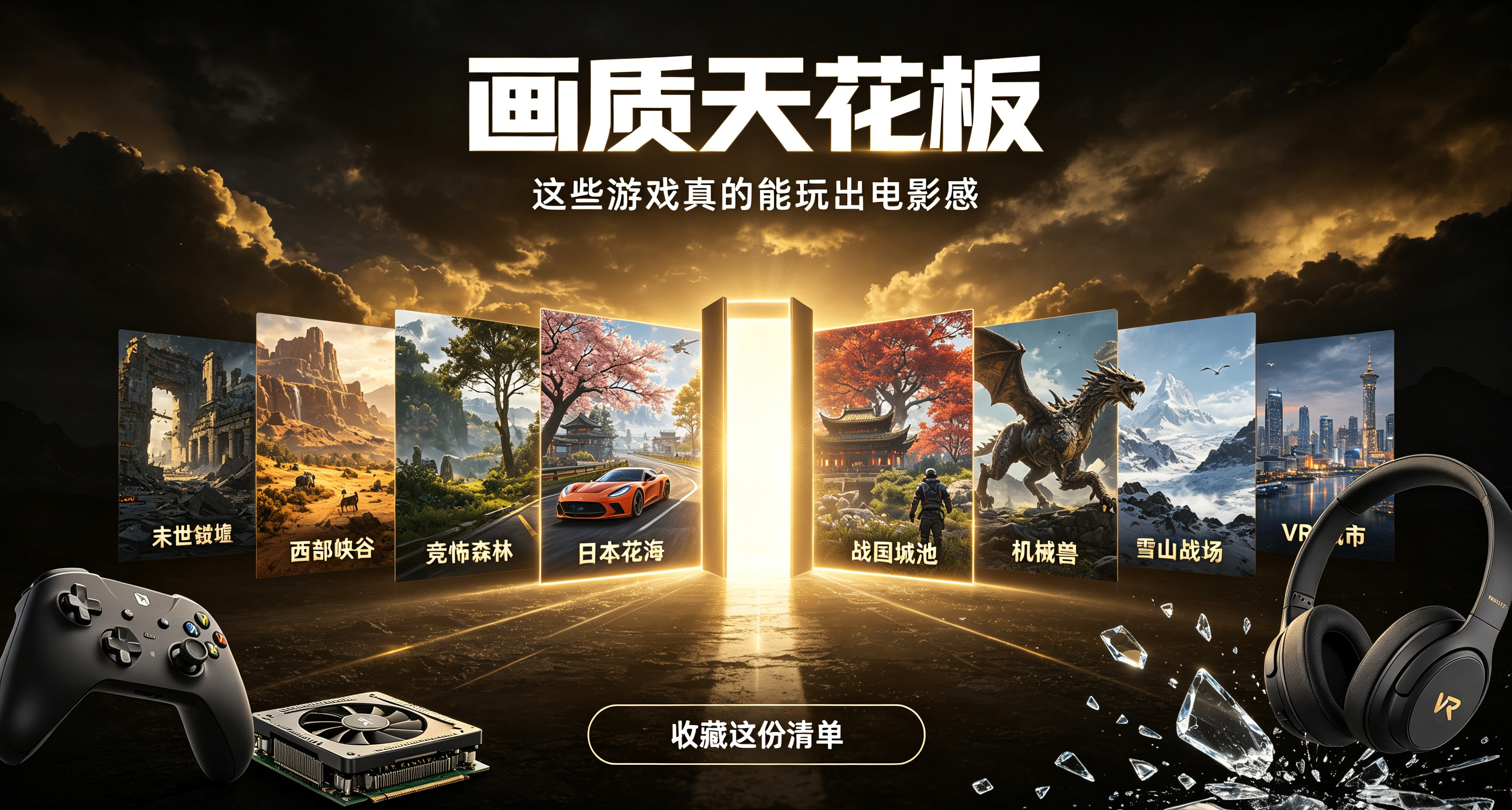 視覺盛宴！畫質天花板 3A 遊戲盤點