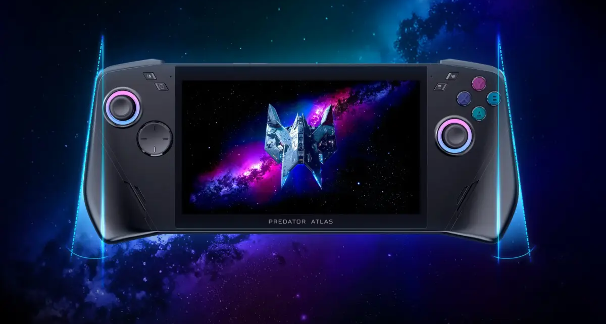 宏碁推出Predator Atlas 7掌机：7英寸120Hz，英特尔Arc G3处理器
