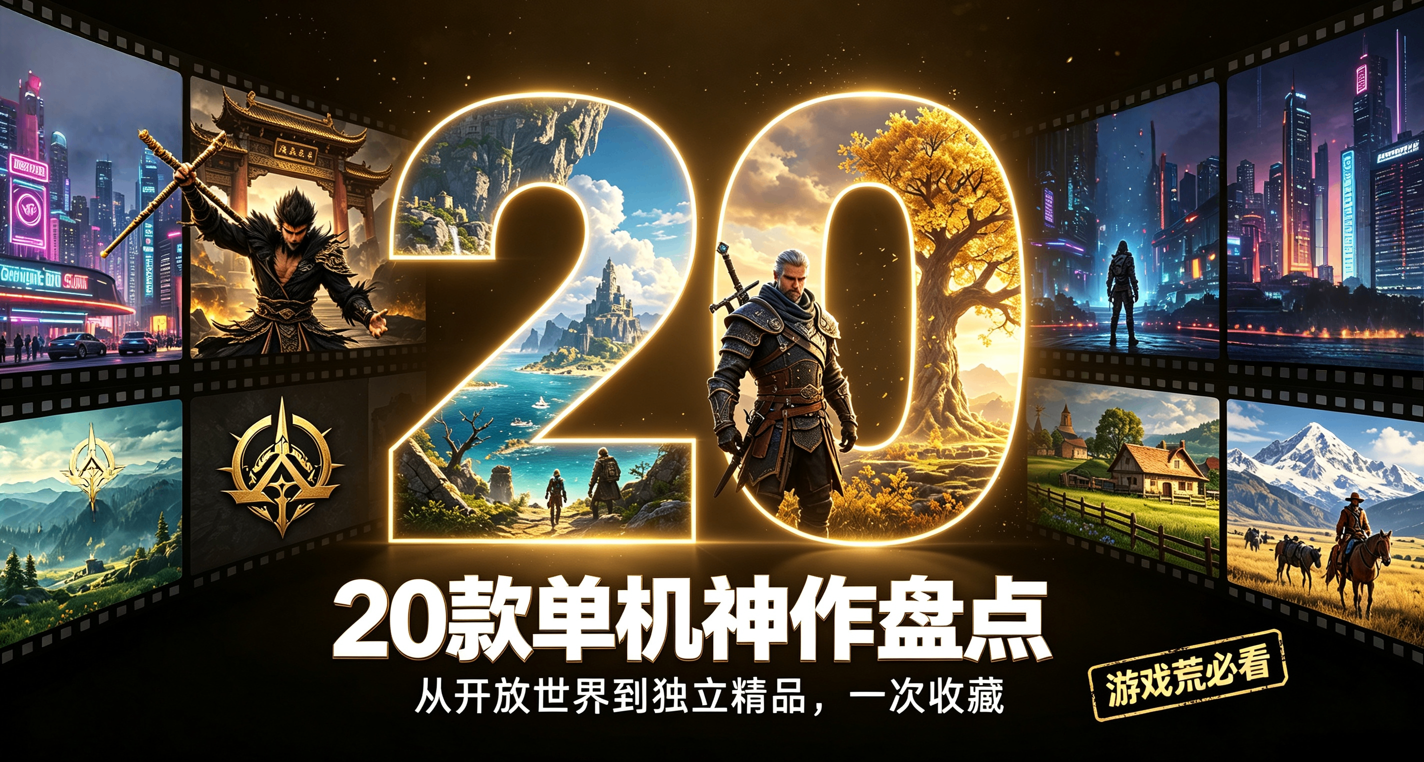 新人必看，此生必玩的 单机游戏