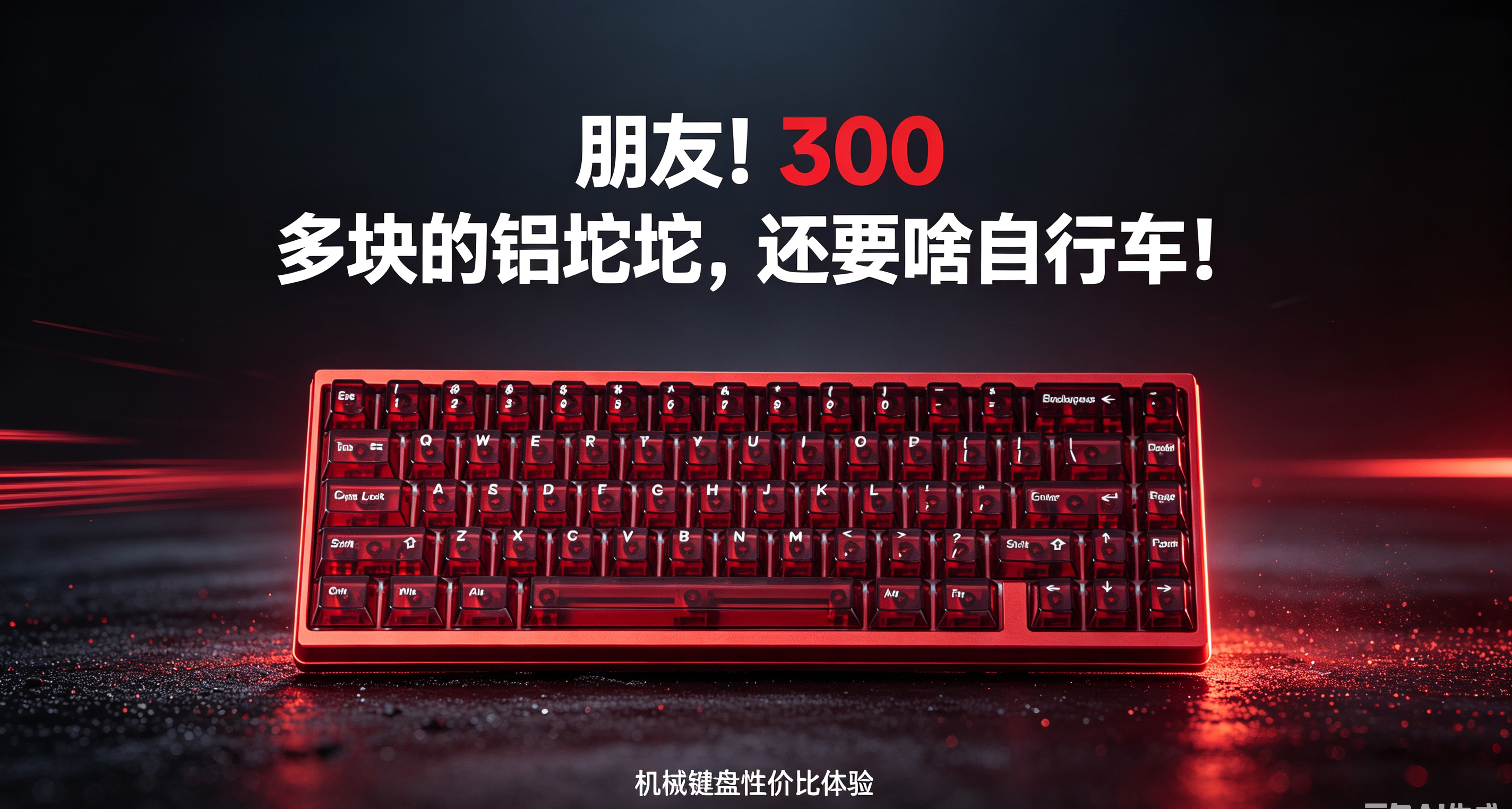 朋友！300多块的铝坨坨，还要啥自行车！