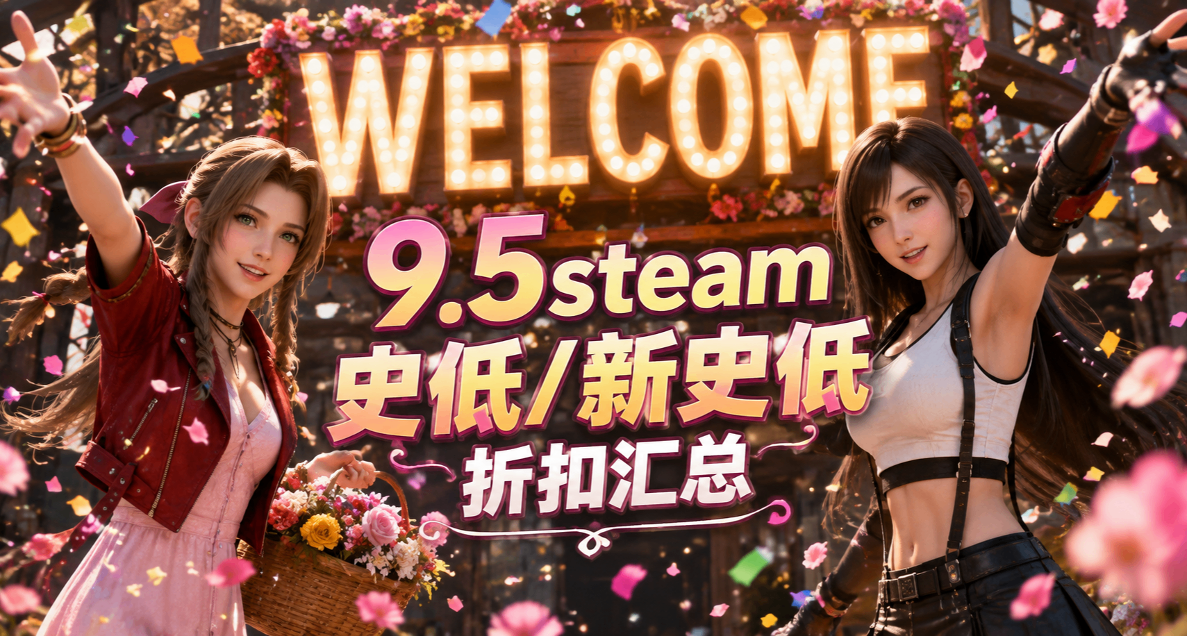 9.5等等党不要错过！秋促预热，最低免费，196个游戏史低！