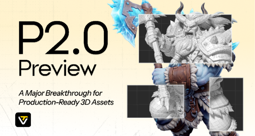 遊戲製作的體力活時代，正在被 AI 3D 終結