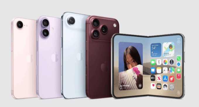 国行版苹果折叠屏 iPhone Duo ：256G版15999元 / 2T版26499 元！