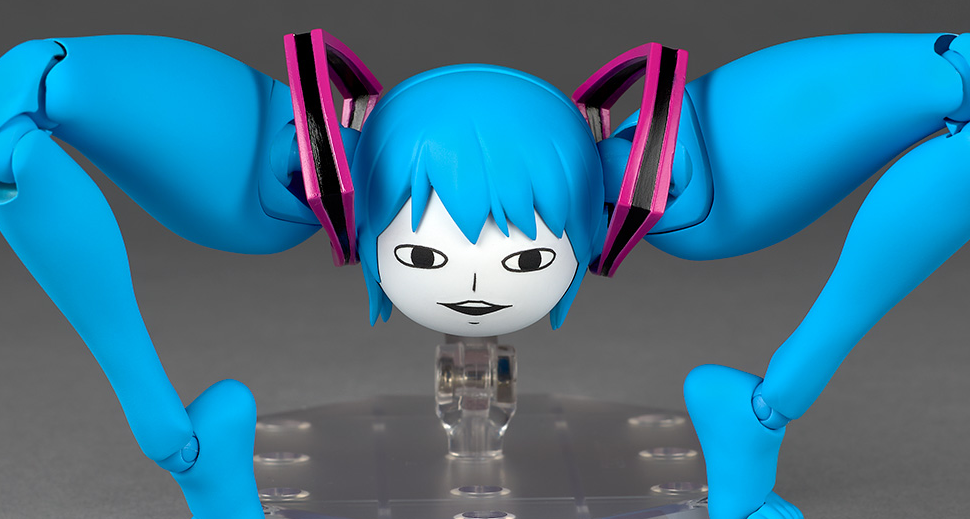 没有这种东西！199元~海洋堂✖初音未来 【腿音】可动模型售价公