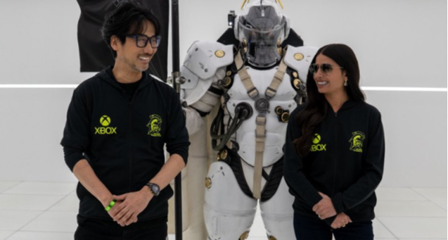 小岛秀夫接待Xbox新任女CEO到访工作室