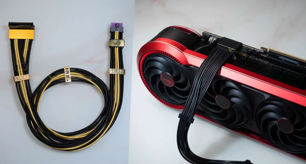 華碩ROG夜神與駭客系列RTX 5090可通過第三方適配器解鎖800W功耗