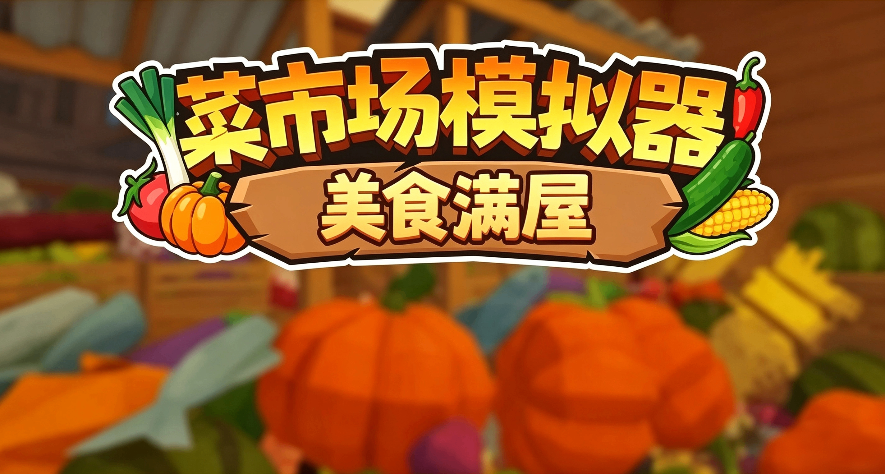 四人合伙开菜摊！《菜市场模拟器》9月17日正式版上线