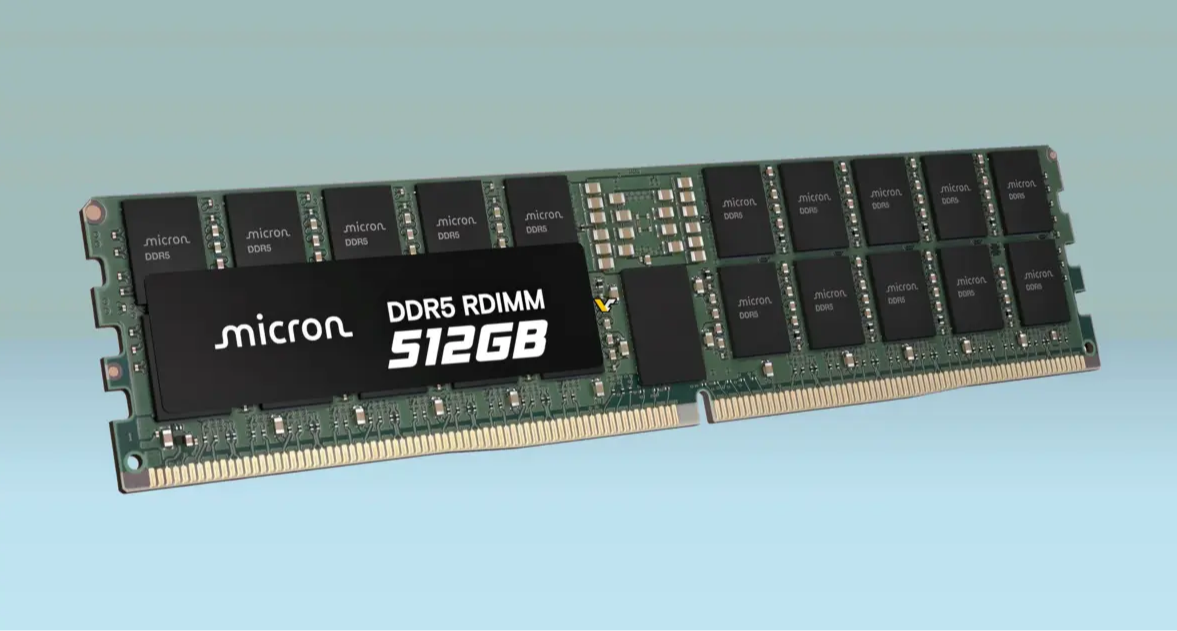 鎂光展示512GB DDR5 RDIMM，速率9200 MT/s