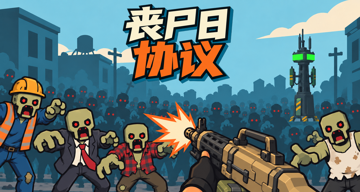 尸潮是你自己招来的：我的第一人称丧尸游戏上架Steam商店页了