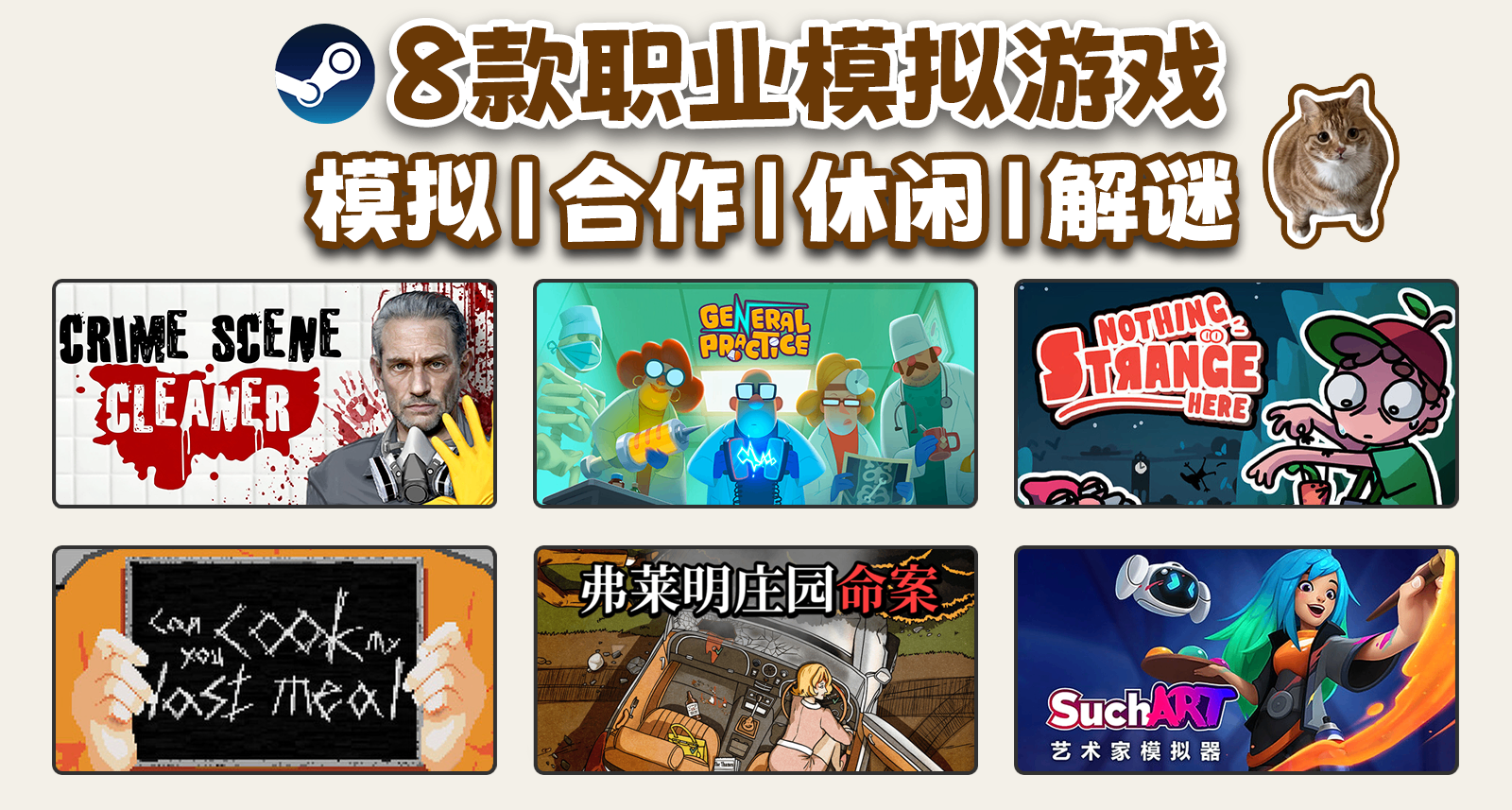 超有趣！8款职业模拟游戏~