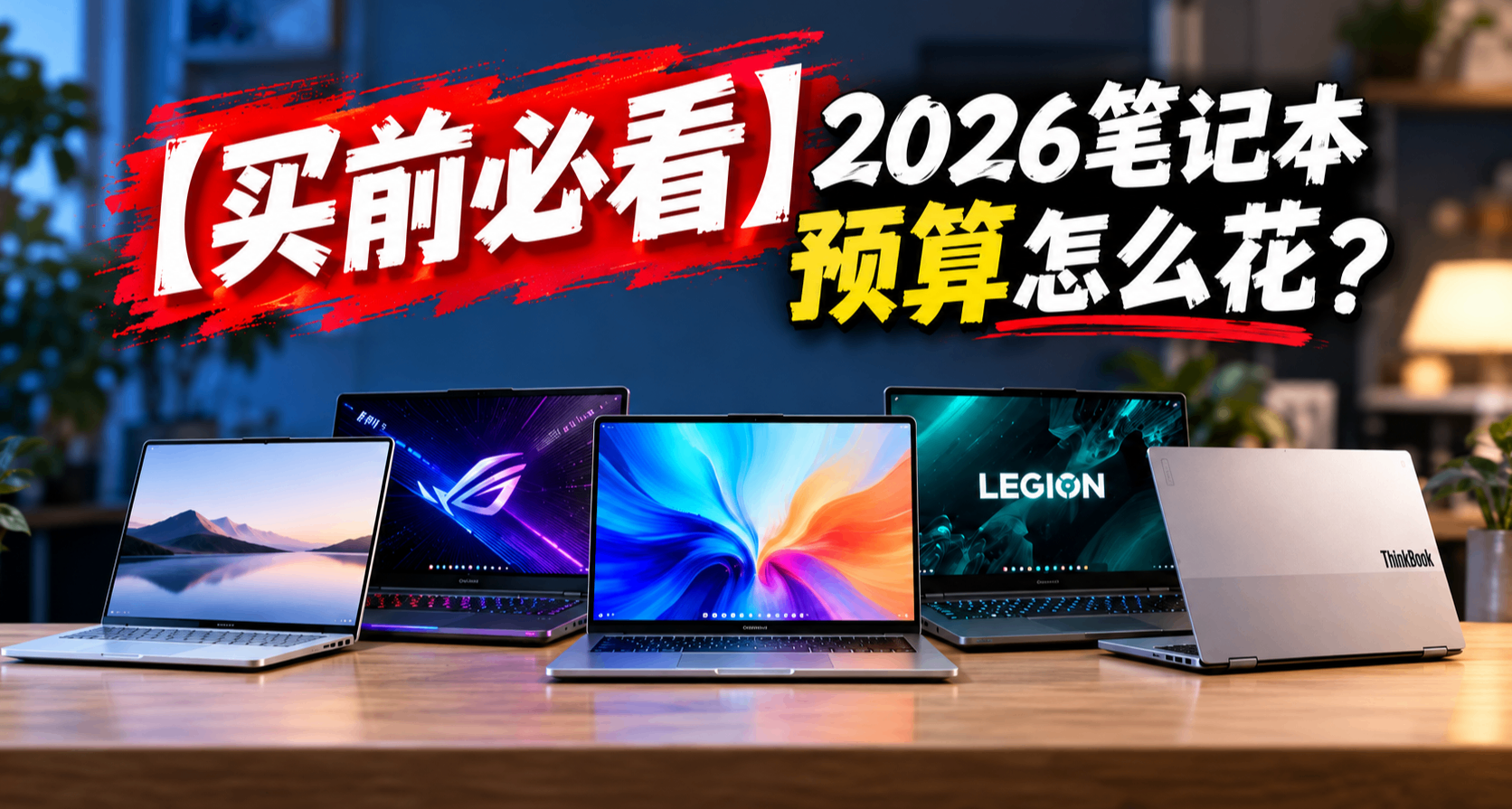 【買前必看】2026筆記本預算怎麼花？先定需求，再定配置