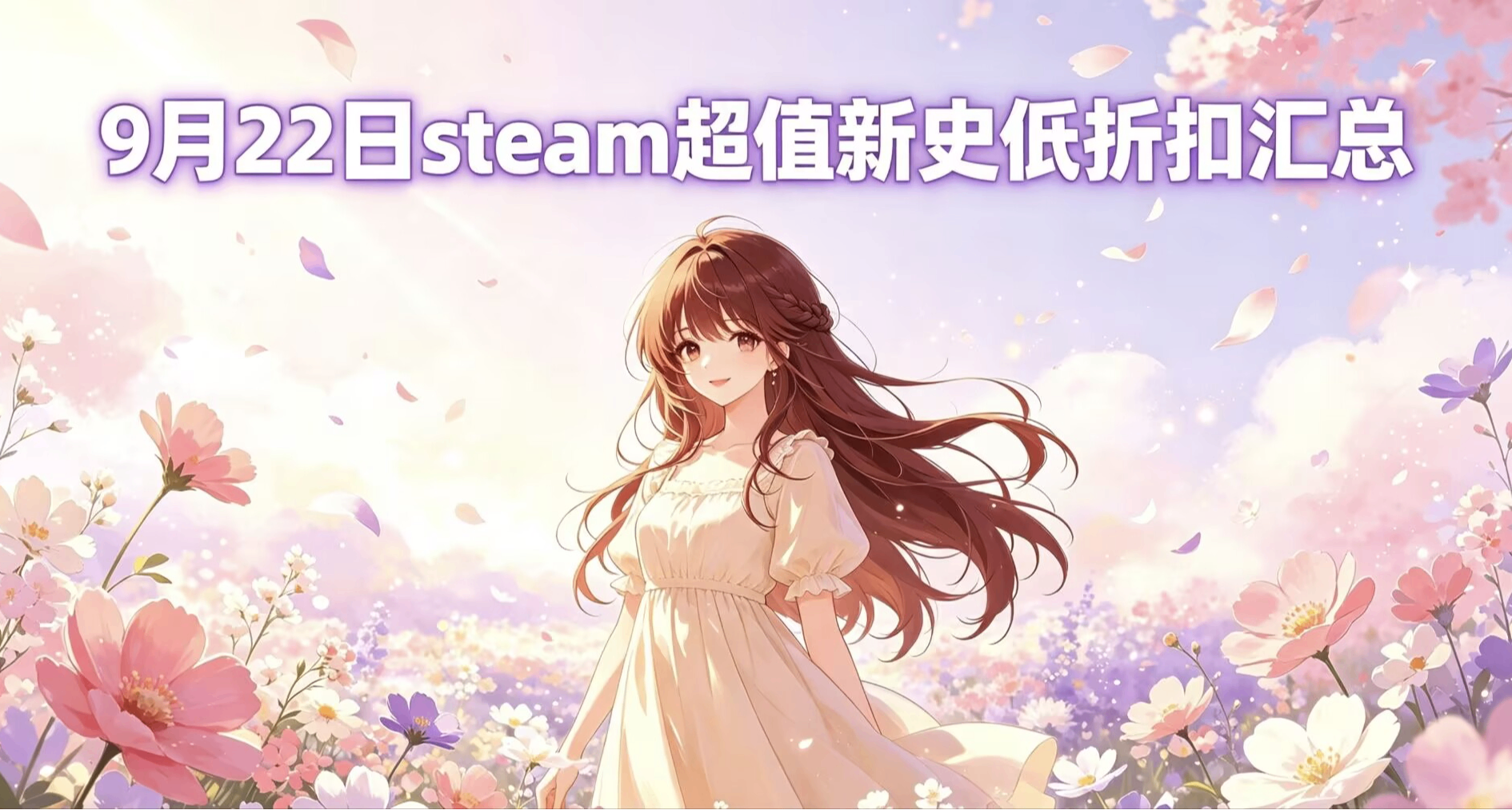 最低4元，秋促前最后捡漏！9月22日Steam超值新史低折扣汇总