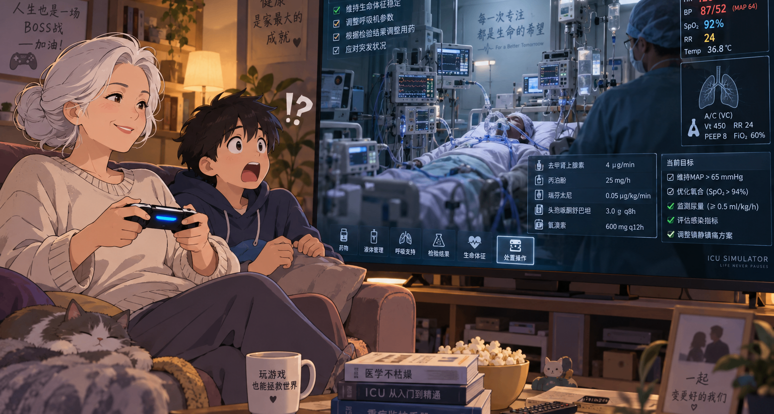 一個能造任何世界，能經得住醫護人員驗貨的AI引擎