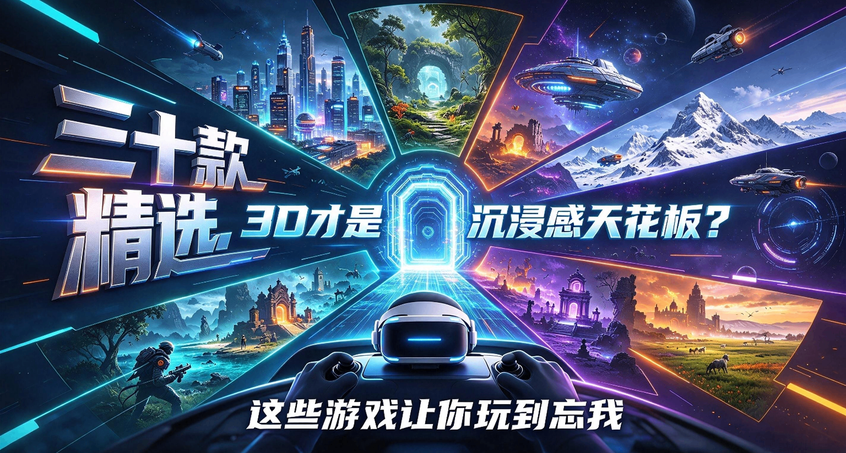 「三十款精选」3D才是沉浸感天花板？这些游戏让你玩到忘我