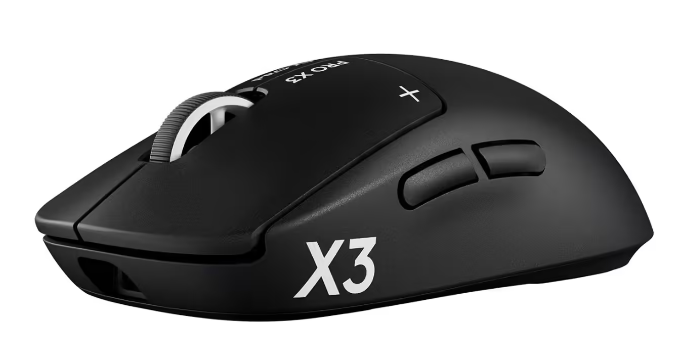 罗技G推出PRO X3 SUPERSTRIKE鼠标，续航135小时
