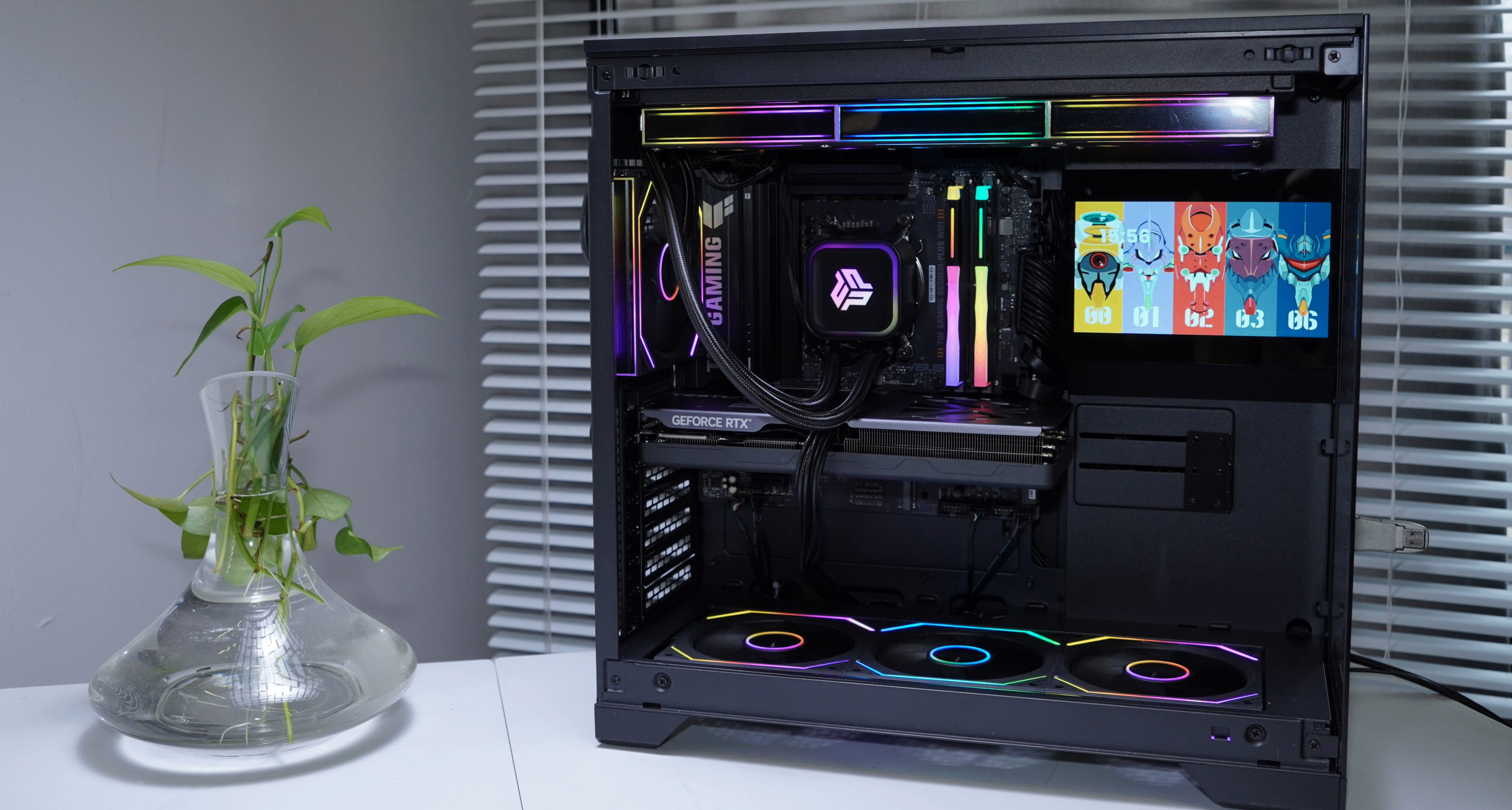 9600X+5060ti+追風者機電散性能測試報告與裝機預覽