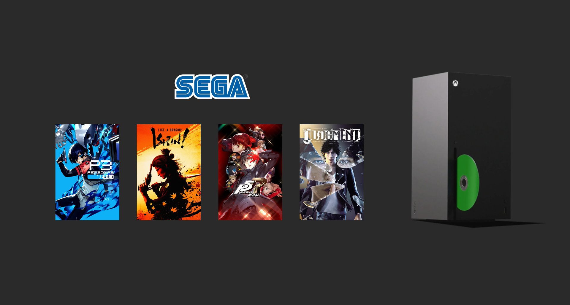 SEGA加入Xbox“光盤轉數字版”權益計劃，部分遊戲已開始支持