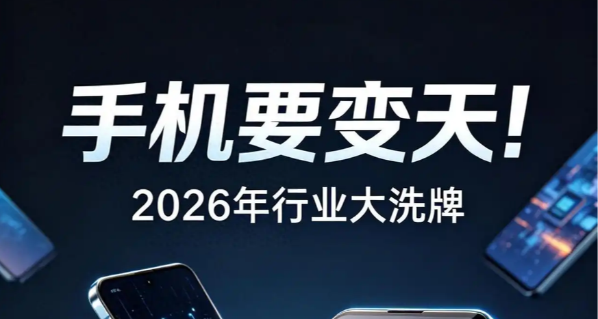 華爲降價，蘋果加量，榮耀低價，小米跌出前五，2026手機大洗牌