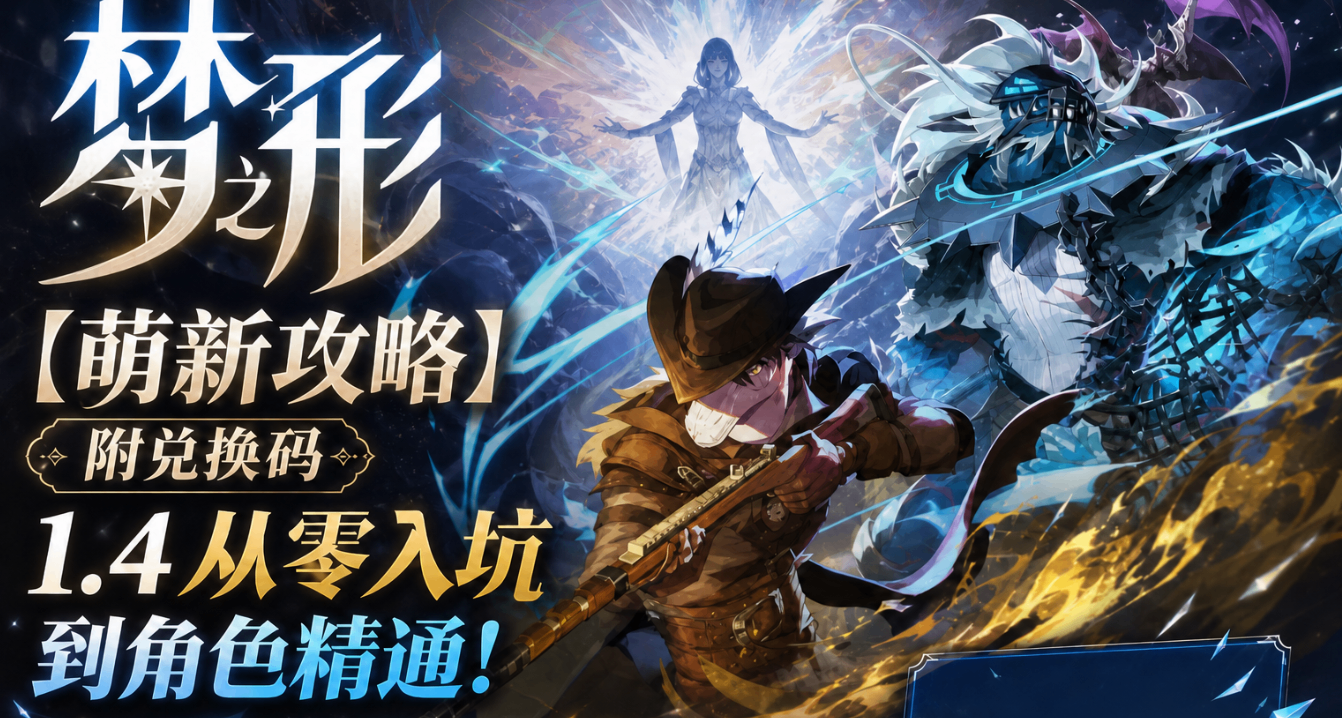 【萌新攻略】附兌換碼，《夢之形》1.4從零入坑到角色精通！