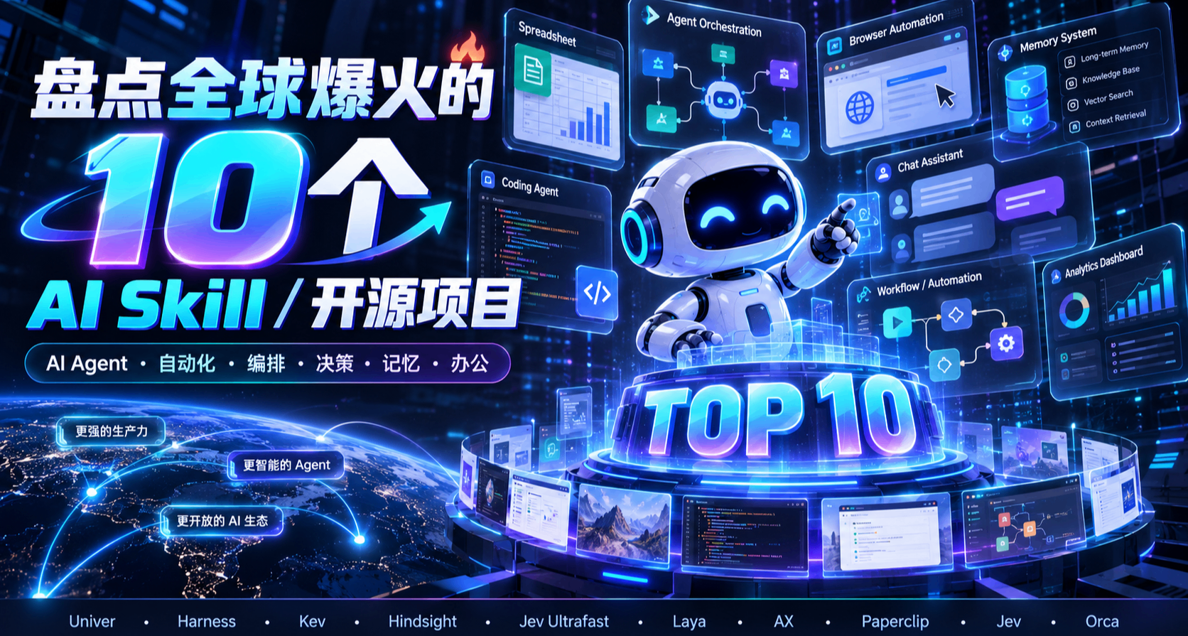 全球下載量最高的10個Ai項目！看看大家都在裝什麼