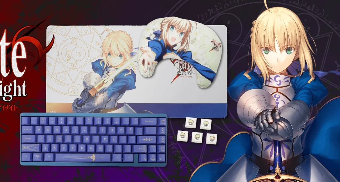 《Fate/stay night》主題 鍵盤、鍵帽、鼠標墊、坐墊 公佈