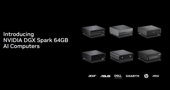 新配置！英偉達宣佈將推出 DGX SPARK 64GB，起售價 4999 美元