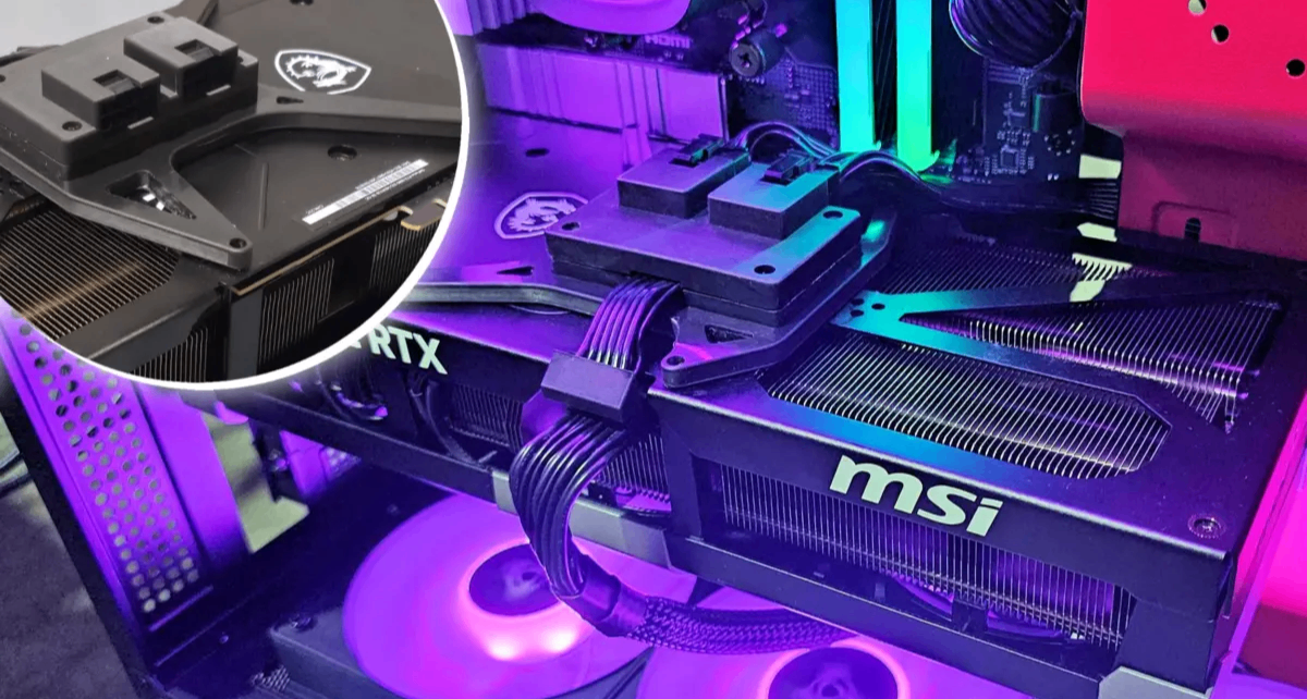 RTX 5090焊上倆8針供電：550W滿載線材不到40℃
