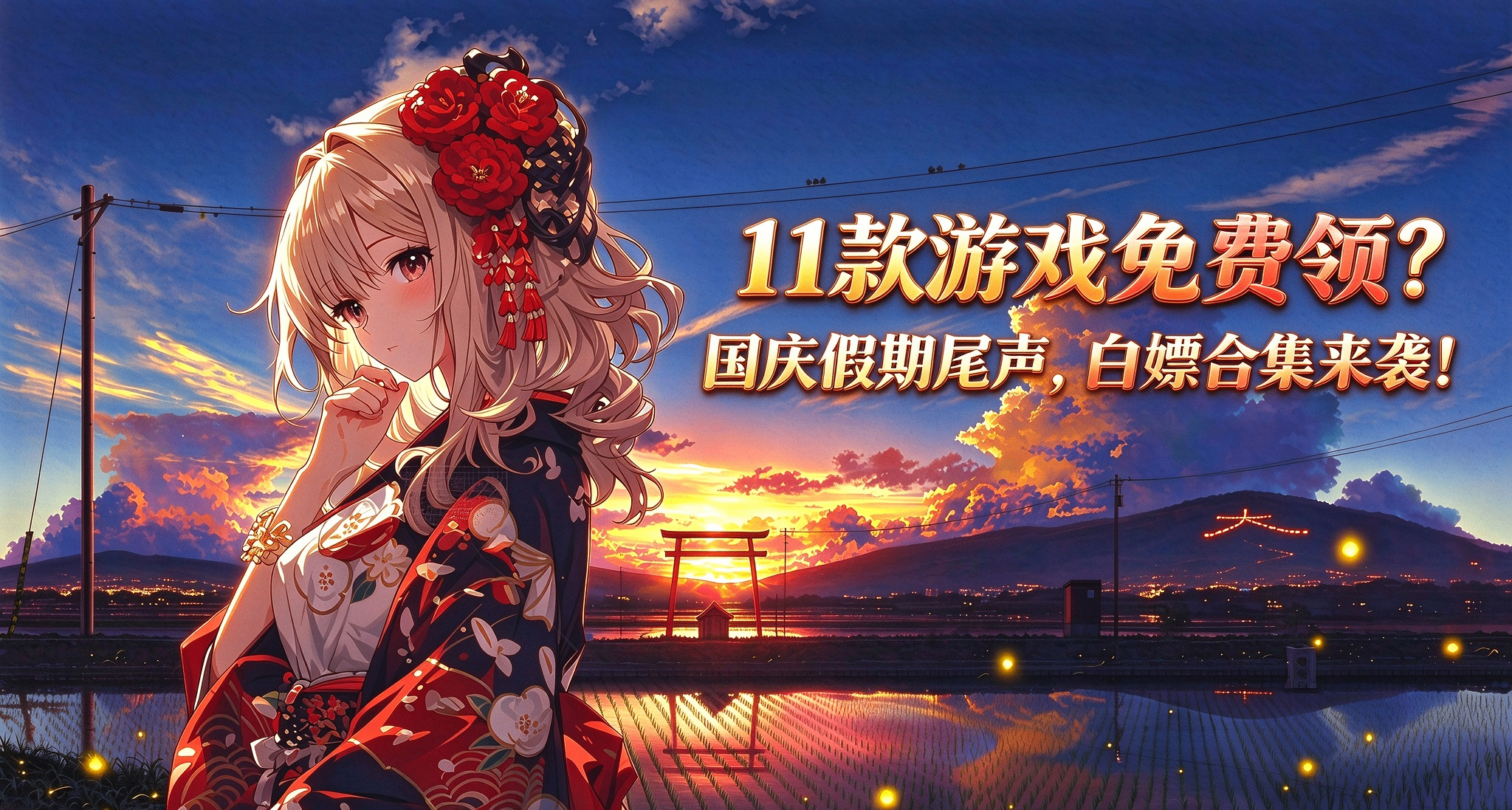 11款遊戲免費領？國慶假期尾聲，白嫖合集來襲！（內附領取鏈接）