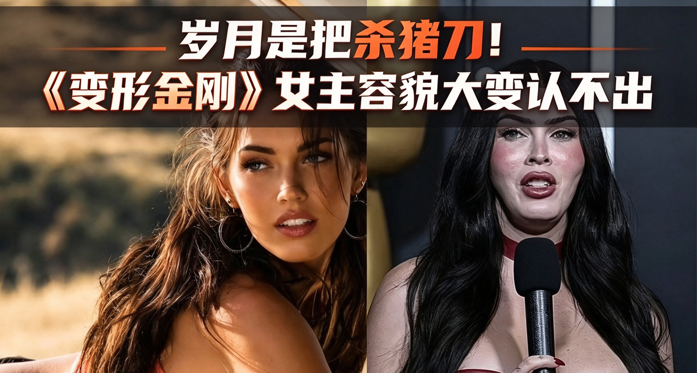 岁月是把杀猪刀！《变形金刚》女主容貌大变认不出