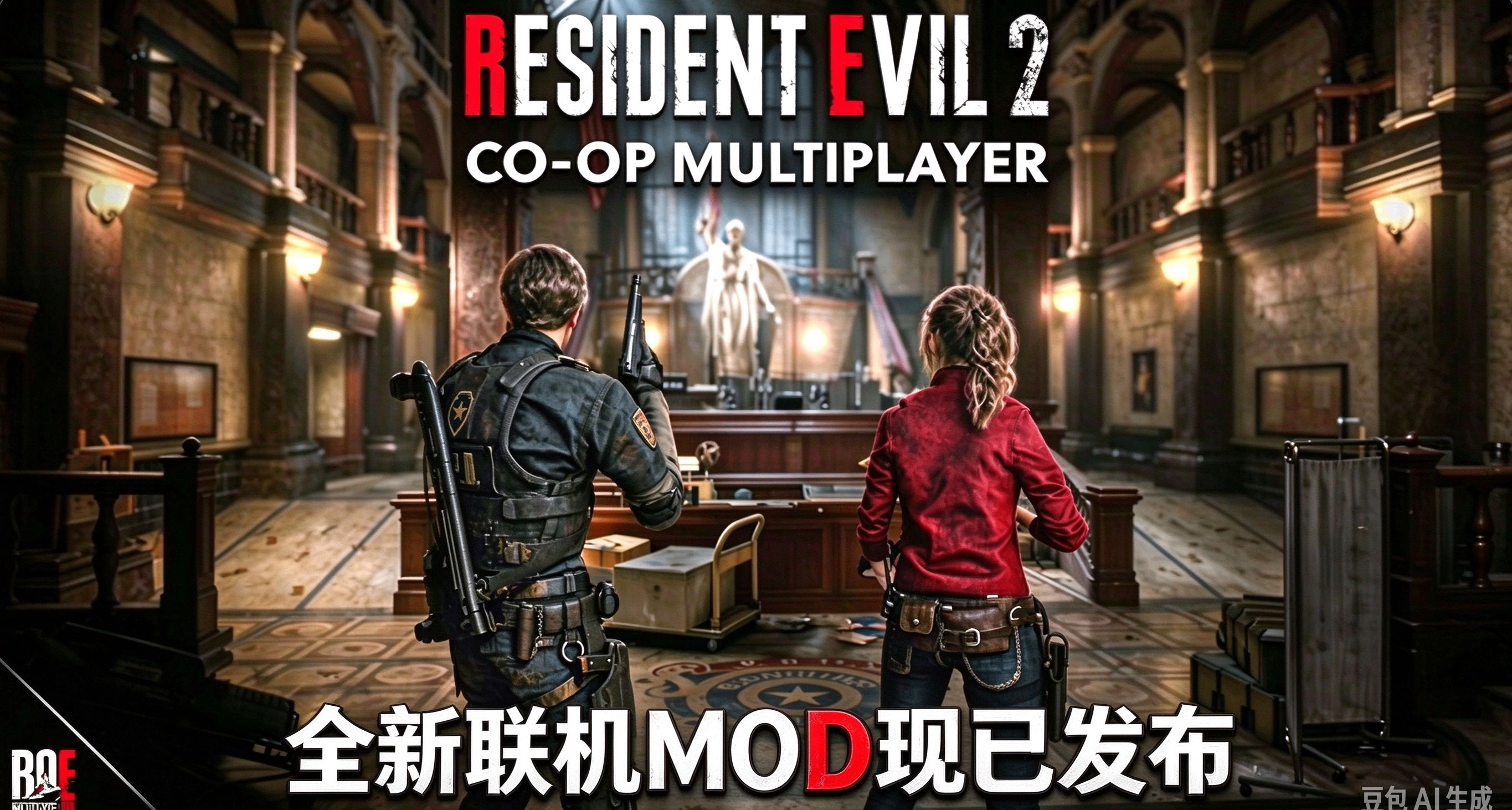 大佬再发力！《生化危机 2：重制版》本地合作MOD现已上架N网！